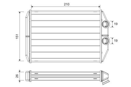 Nagrzewnica Valeo 811624