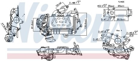 CHLODNICA SPALIN EGR NISSENS 989478