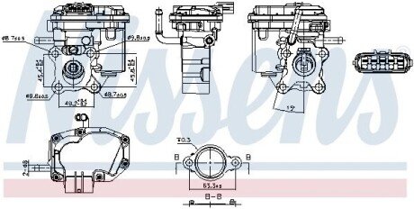 ZAWOR EGR NISSENS 98447