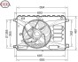 Elektrowentylator FORD S-MAX / MONDEO IV / KUGA I DENSO DER10010 (фото 1)