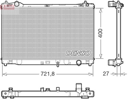 CHŁODNICA SILNIKA DENSO DRM51021