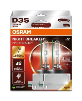 ŻARÓWKA XENON D3S NIGHT BREAKER LASER XENARC GEN2 OSRAM 66340XN22HB