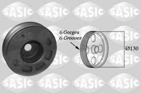 CRANKSHAFT PULLEY SASIC 2150076