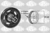 CRANKSHAFT PULLEY SASIC 2150055 (фото 1)