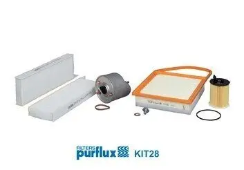 ZESTAW FILTRÓW PEUGEOT Purflux KIT28