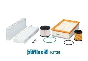 ZESTAW FILTRÓW PEUGEOT Purflux KIT26