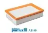 FILTR POWIETRZA VOLVO Purflux A3149 (фото 2)