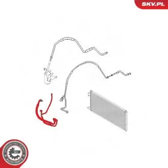 PRZEWÓD KLIMATYZACJI FORD SKV GERMANY 54SKV638