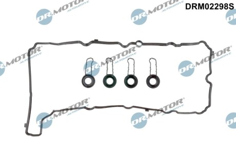 USZCZELKI - ZESTAW POKRYWY ZAWORÓW BMW DR MOTOR DRM02298S