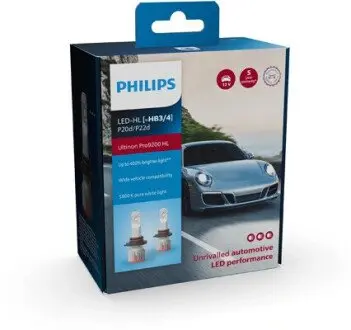 ZESTAW LED 12-24V HB3/4 ULTINON PRO9200 PHILIPS 11005U92X2