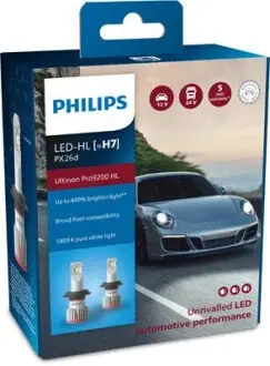 ZESTAW LED 12-24V H7 ULTINON PRO9200 HL PHILIPS 11972U92X2