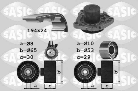 ALFA FIAT LANCIA OPEL Giulietta Mito 500 Bravo Idea Linea Grande Punto Punto /Evo Doblo Delta Musa Combo SASIC 3906034 (фото 1)