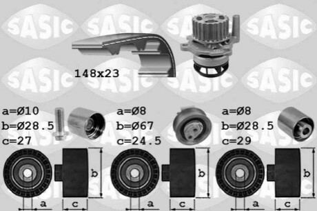 VAG A3 A4 A6 TT Altea Exeo Leon Toledo Octavia Eos Golf V Jetta Passat VI SASIC 3906057