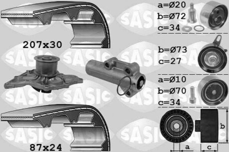 AUDI SKODA VWG A4 A6 A8 Superb Passat V 96-05 SASIC 3906058