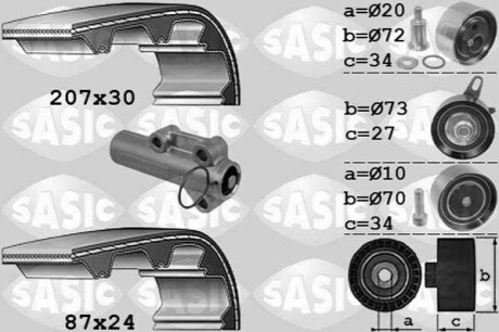 AUDI SKODA VWG A4 A6 A8 Superb Passat V 96-05 SASIC 1756048