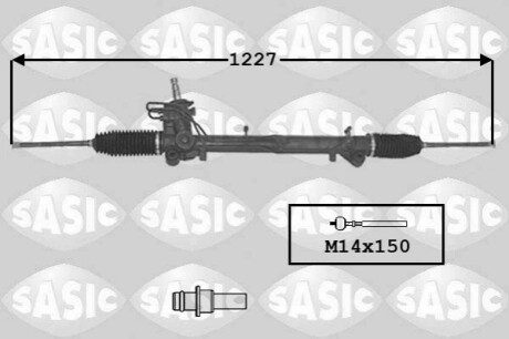 Кермовий механізм SASIC 7006174