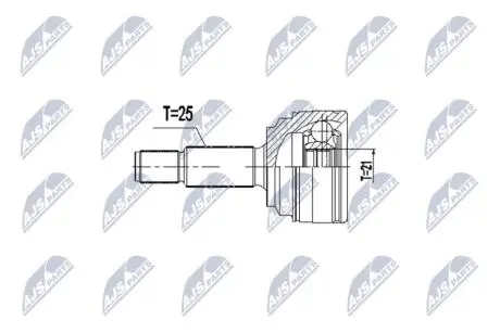 OUTER CV JOINT NTY NPZ-FR-059