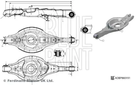 Автозапчасть BLUE PRINT ADBP860191