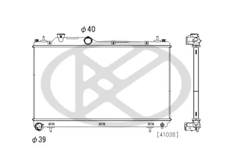 Radiator KOYORAD PL093874