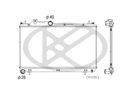 Radiator KOYORAD PL093809