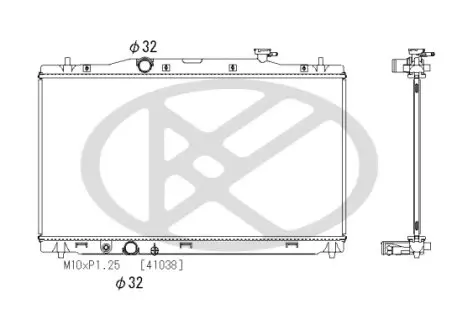 Radiator KOYORAD PL083632