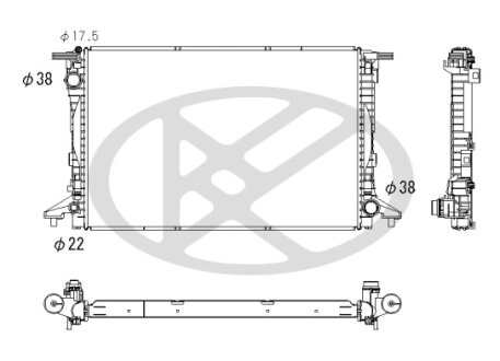 Radiator KOYORAD PL443779