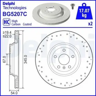 Автозапчасть Delphi BG5207C