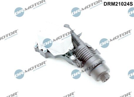 Корпус масляного фiльтра з масляним радiатором DR MOTOR DRM21024S