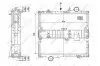 Радіатор, охолодження двигуна NRF 503340 (фото 5)