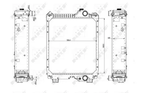 Автозапчасть NRF 54082