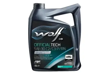 Фото officialtech 5w-30 c2/c3 p/rn 5lx4 - new Wolf 1052550 OFFICIALTECH 5W-30 C2/C3 P/RN 5Lx4 - NEW Wolf 1052550