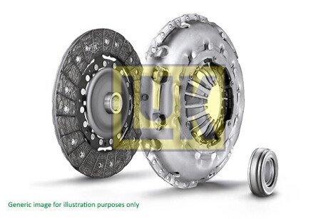 Комплект зчеплення Iveco Daily III/IV 3.0CDI 05-16 (d=280mm) (+вижимний) LuK 628338300