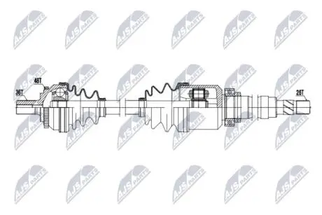 DRIVESHAFT NTY NPW-VV-152