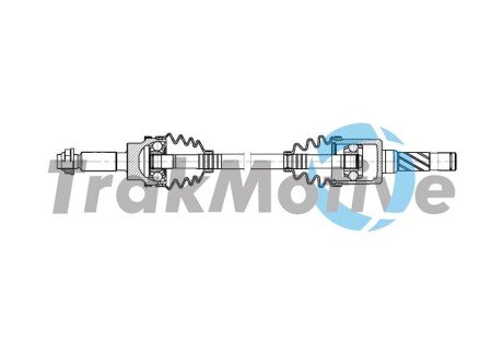 FORD Напіввісь передн. лів. / прав. KUGA II (DM2) 1.6 EcoBoost 4x4 13-14 TRAKMOTIVE 30-1998