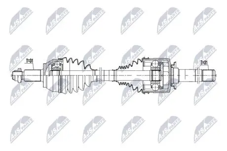 DRIVESHAFT NTY NPW-LR-058