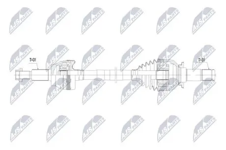 DRIVESHAFT NTY NPW-LR-060