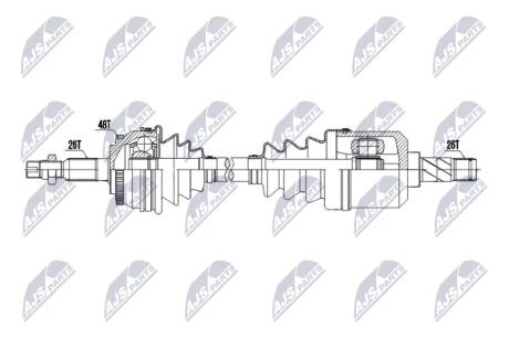 DRIVESHAFT NTY NPW-VV-151 (фото 1)