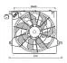 AVA HYUNDAI Вентилятор радіатора (дифузор в зборі) SANTA FE II 09- AVA COOLING HY7562 (фото 1)