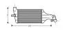 AVA OPEL Інтеркулер Astra G, Zafira A 2.0/2.2DTI AVA COOLING OLA4374 (фото 1)