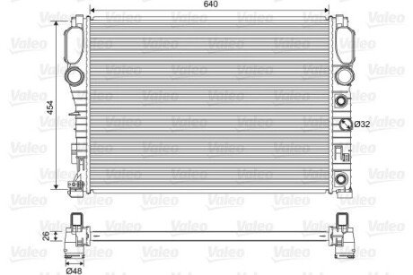 Теплообмінник Valeo 701575