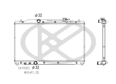 Radiator KOYORAD PL083889R