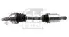 Піввісь (передня) BMW X5 (E53) 00- (L) (30x27x586) M54/M57/M62/N62 FEBI BILSTEIN 184556 (фото 1)