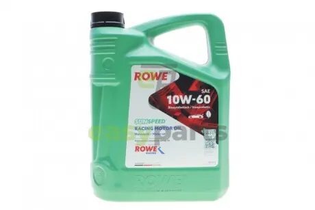 Фото олива 10W60 SUNSPEED RACING MOTOR OIL (5L) MULTI-ESTER TECHNOLOGY ROWE 4920019-0050-99 Олива 10W60 SUNSPEED RACING MOTOR OIL (5L) MULTI-ESTER TECHNOLOGY ROWE 4920019-0050-99