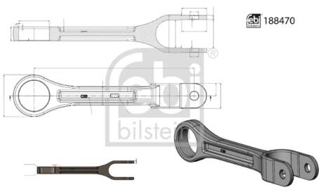 Автозапчасть FEBI BILSTEIN 188470