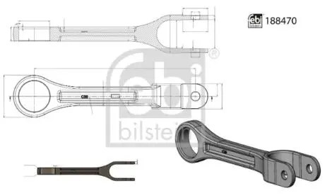 Автозапчасть FEBI BILSTEIN 188470