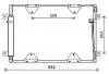 AVA SUZUKI Радіатор кондиціонера (конденсатор) з осушувачем GRAND VITARA I 2.7 4x4 01- AVA COOLING SZ5139D (фото 1)