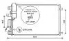 AVA NISSAN Радіатор кондиціонера (конденсатор) без осушувача QASHQAI 2.0D 07- AVA COOLING DNA5290D (фото 1)