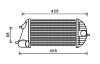 AVA SUZUKI Інтеркулер Swift IV 1.3DDiS 10- AVA COOLING SZA4123 (фото 1)