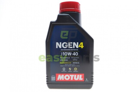 Олива 10W40 NGEN 4 (1L) (MB 229.3/RN0710/RN0700/PSA B71 2300/VW 501 01/VW505 00) (113058) MOTUL 387801