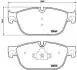 CITROEN колодки передні DS5, DS4, C5(X7), C4(B7). JAPANPARTS PA-0620AF (фото 2)
